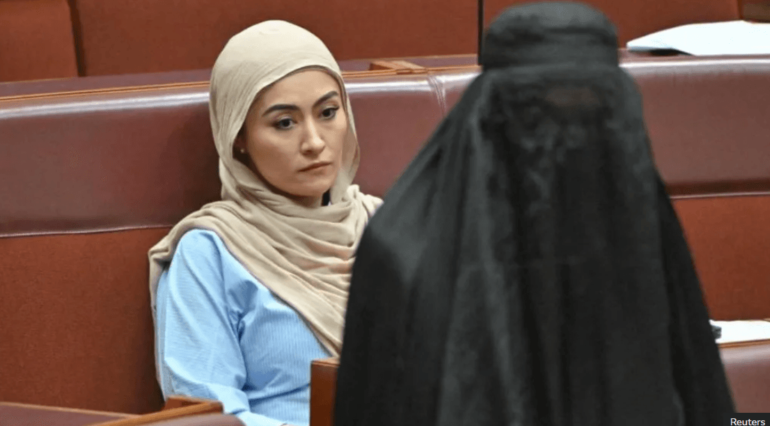 Australian Senator Suspended for One Week After Wearing Burka in Parliament