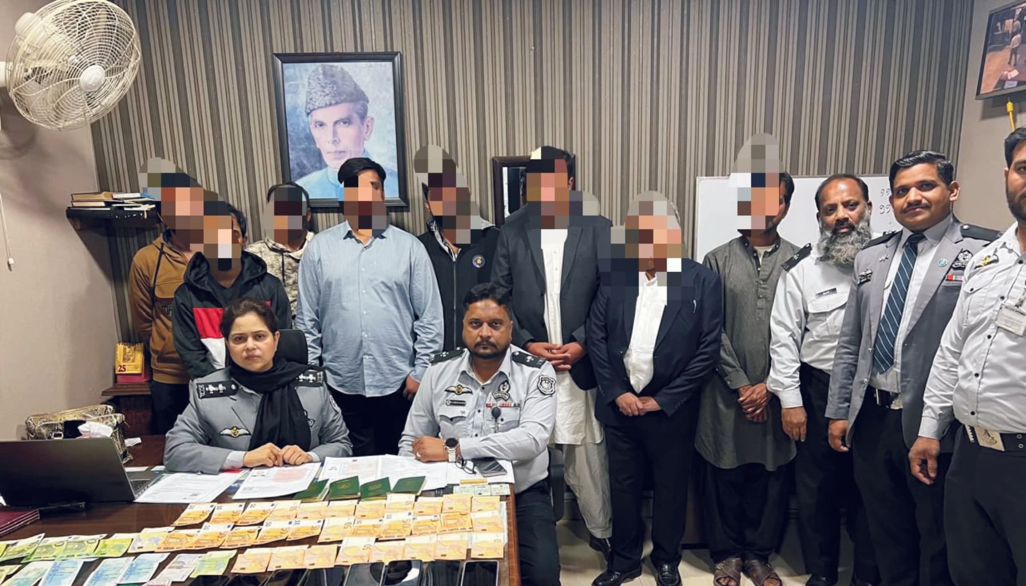 FIA Immigration Foils Attempt to Illegally Reach Europe via Sea; Eight Arrested at Karachi Airport