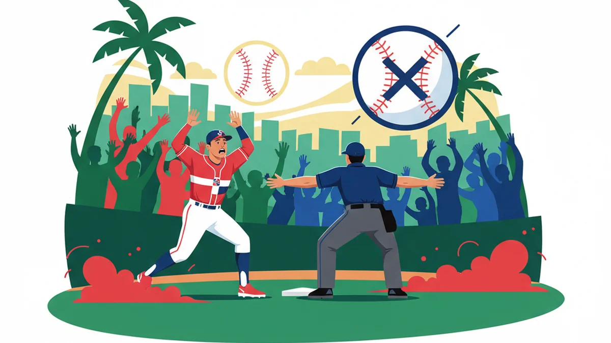 Dominican Republic Reacts to World Baseball Classic Blown Call