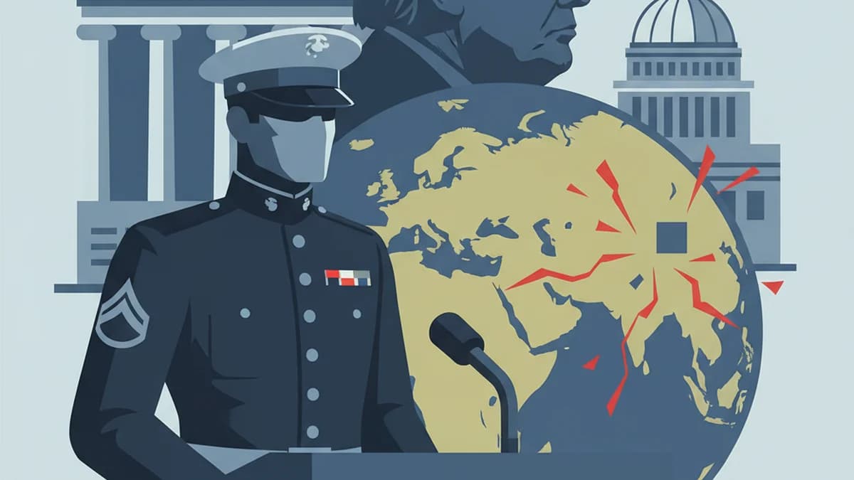 Marine Veteran Challenges Trump's Middle East Policy