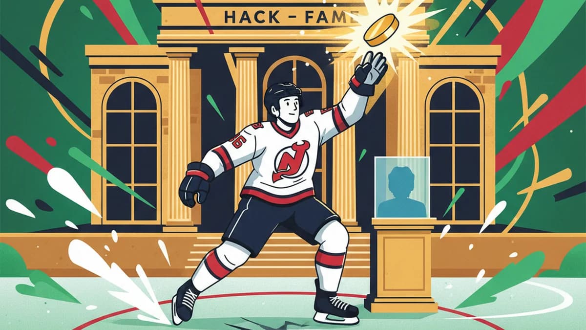 Jack Hughes Wants Golden Goal Puck Back from Hall of Fame