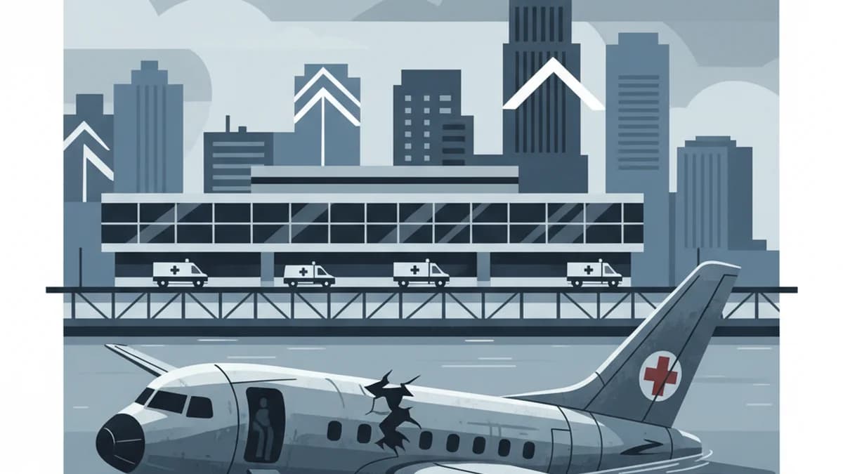 LaGuardia Crash Claims Two Lives, Dozens Hospitalized