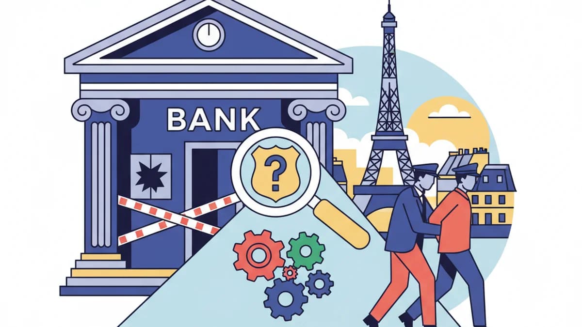 Suspected Paris Bank Incident: Investigation Launched After Arrest
