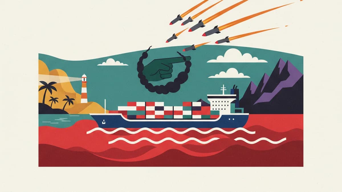Red Sea Shipping Risk Rises Amid Houthi Attacks on Israel