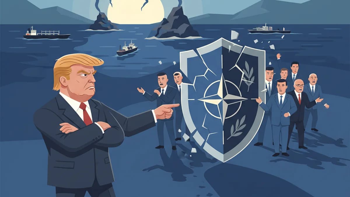 Trump Intensifies Criticism of NATO Allies Amid Hormuz Tensions