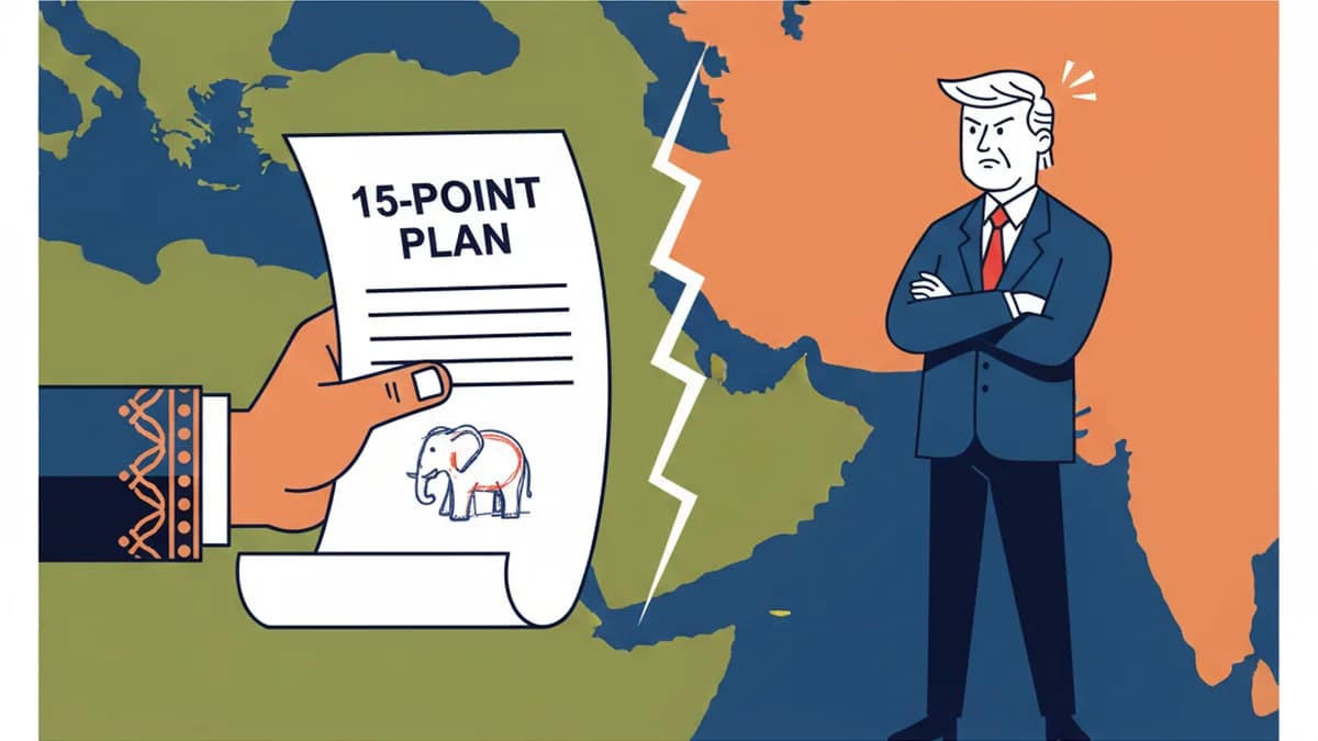 Iran Dismisses Trump's 15-Point Plan for Diplomacy